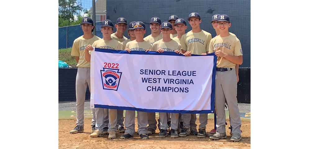 2022 WV State Champs! Senior League Baseball! 