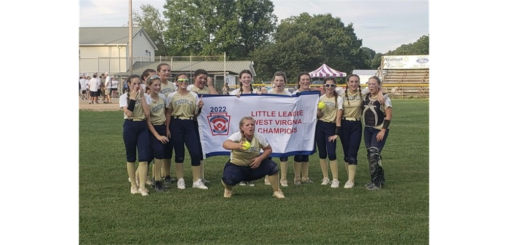 Back to Back! WV State Champs! Little League Softball!