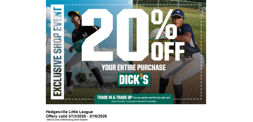 DICK'S SPORTING GOODS COUPON - Use it between 3/13 and 3/16